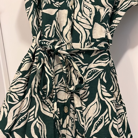 Mango leaf print jumpsuit - Picture 4 of 8